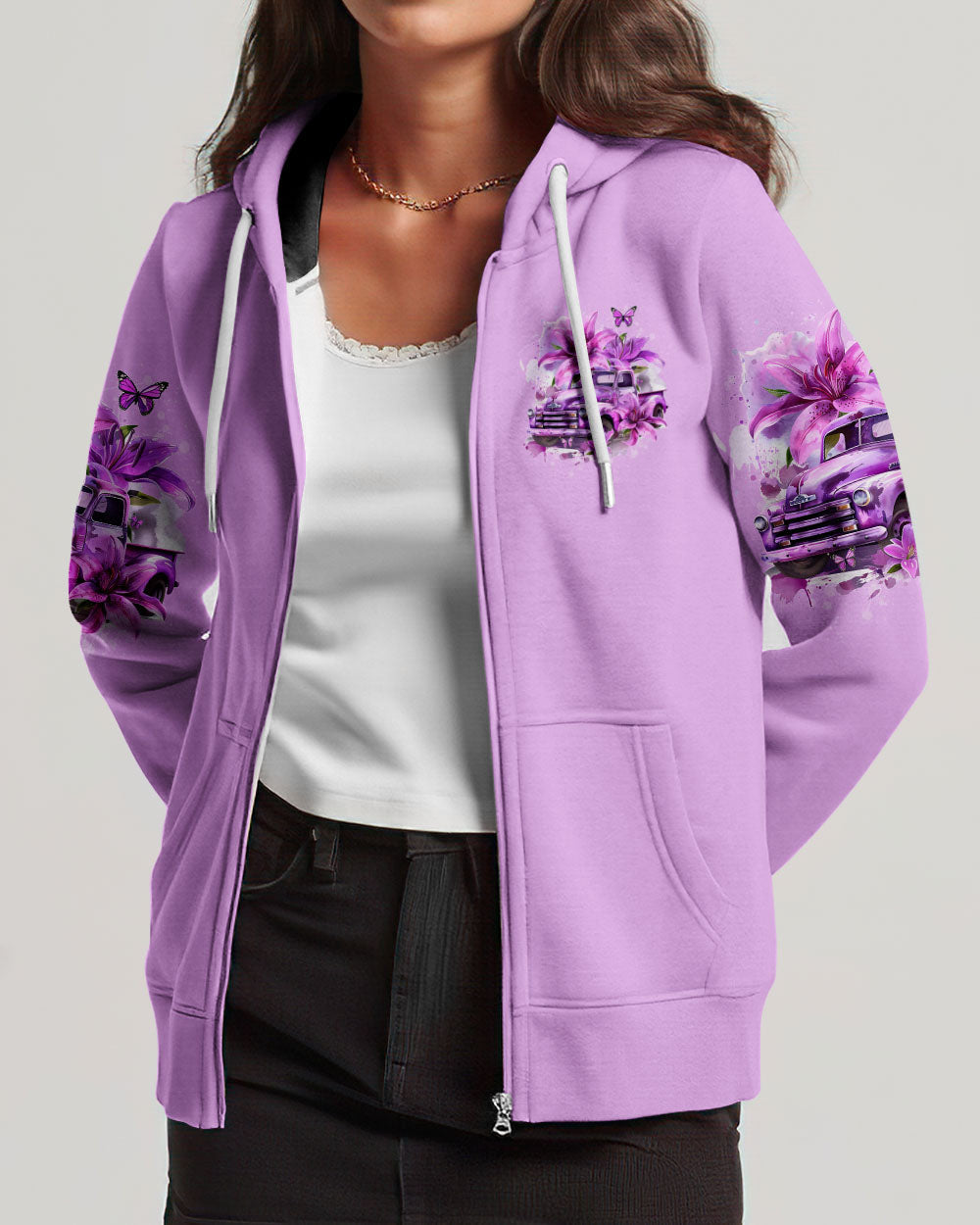 Jesus Take The Wheel Lilies Women's All Over Print Shirt - Tytd0405242, easychoo.com