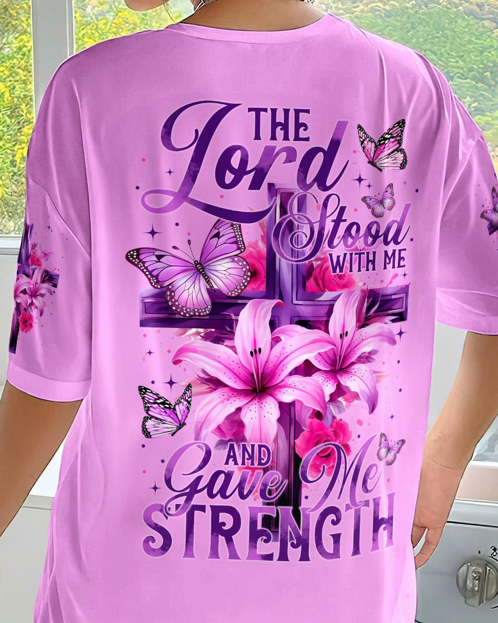 The Lord Stood With Me Women's All Over Print Shirt - Tytm0605245, easychoo.com
