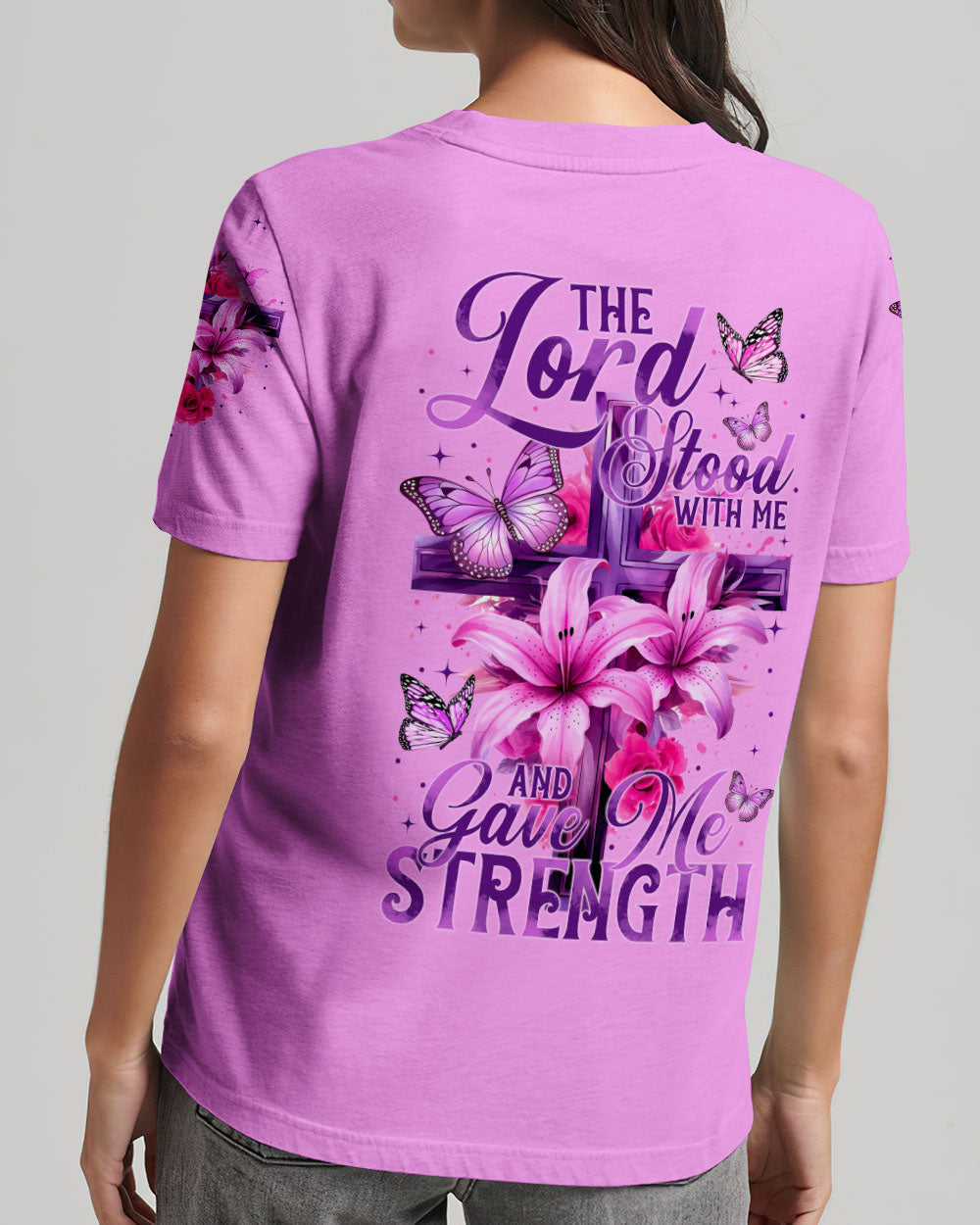 The Lord Stood With Me Women's All Over Print Shirt - Tytm0605245, easychoo.com