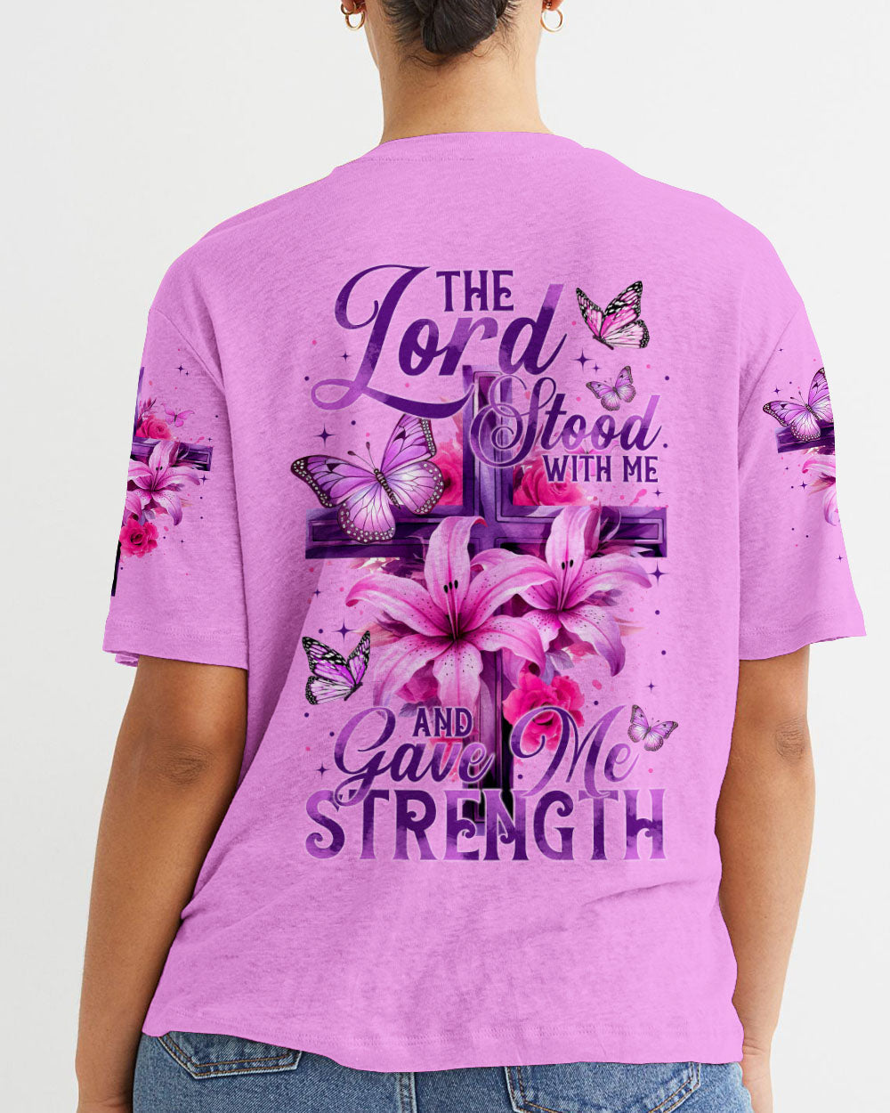 The Lord Stood With Me Women's All Over Print Shirt - Tytm0605245, easychoo.com