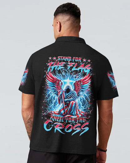 Stand For The Flag Kneel For The Cross Men's All Over Print Shirt - Yhhn0805242, easychoo.com