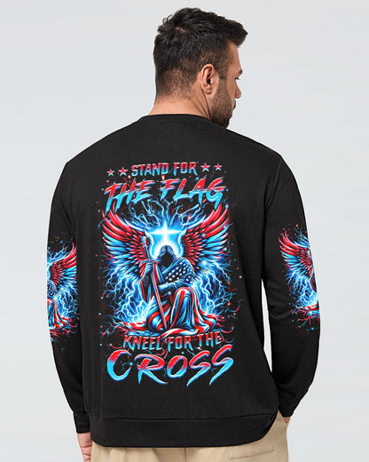 Stand For The Flag Kneel For The Cross Men's All Over Print Shirt - Yhhn0805242, easychoo.com