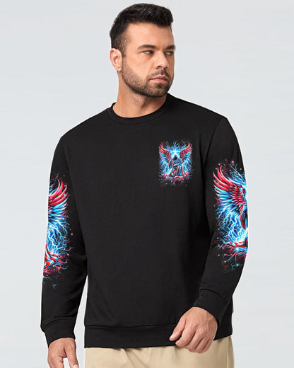 Stand For The Flag Kneel For The Cross Men's All Over Print Shirt - Yhhn0805242, easychoo.com