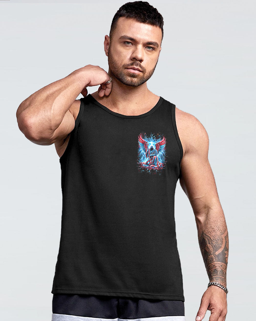 Stand For The Flag Kneel For The Cross Men's All Over Print Shirt - Yhhn0805242, easychoo.com