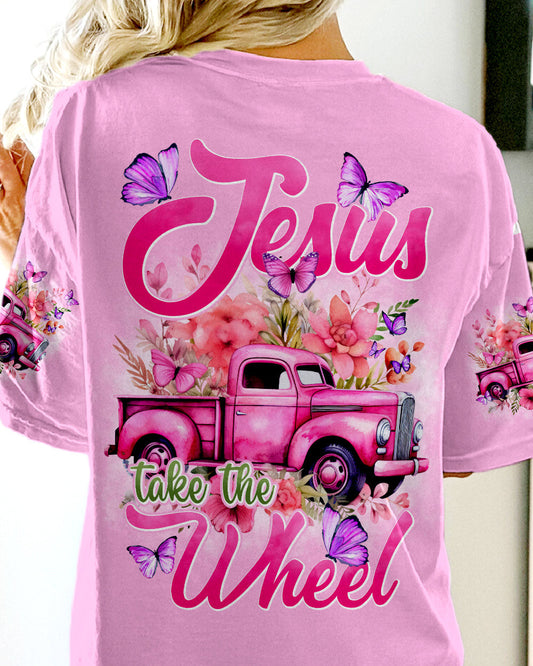 Jesus Take The Wheel Women's All Over Print Shirt - Tyhi0705243, easychoo.com