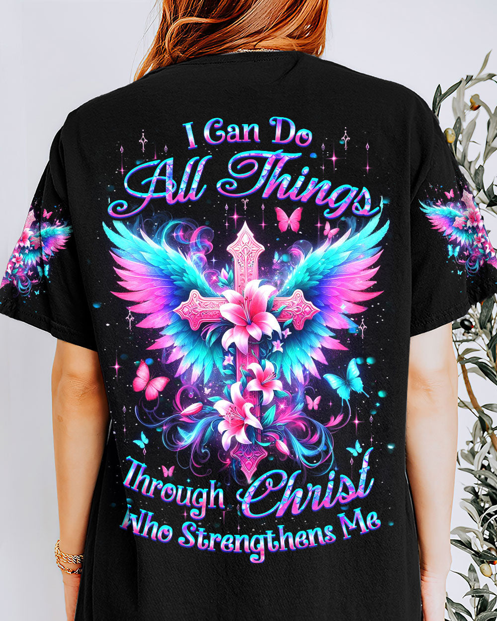 I Can Do All Things Women's All Over Print Shirt - Yhdu0404244, easychoo.com