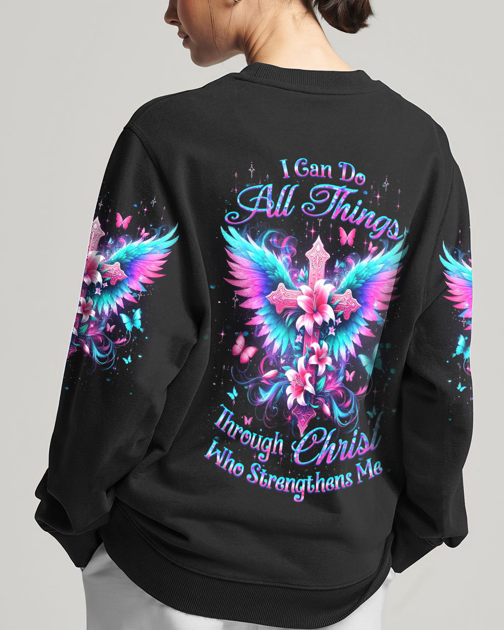 I Can Do All Things Women's All Over Print Shirt - Yhdu0404244, easychoo.com