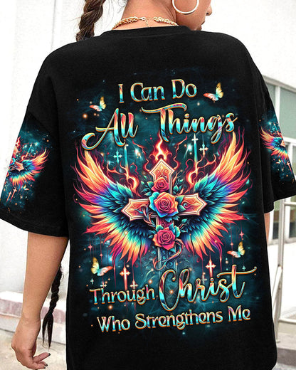 I Can Do All Things Women's All Over Print Shirt - Yhkd2601241, easychoo.com