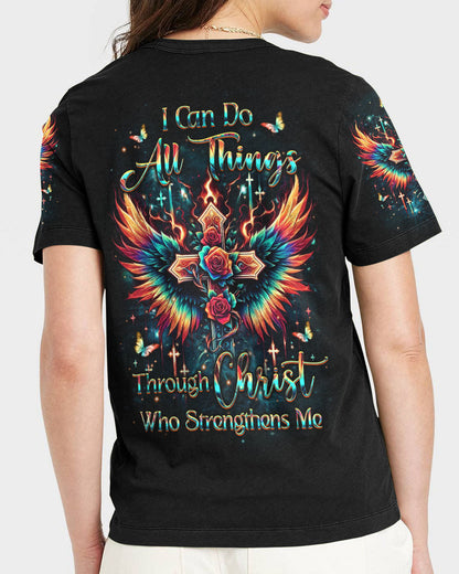 I Can Do All Things Women's All Over Print Shirt - Yhkd2601241, easychoo.com