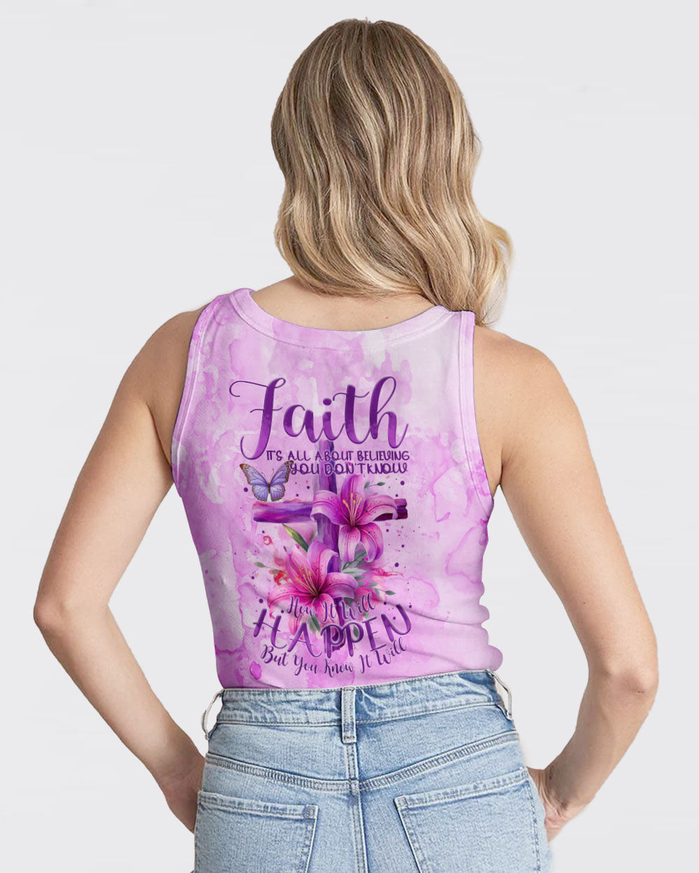 Faith Is All About Believing Women's All Over Print Shirt - Tytm0903241, easychoo.com
