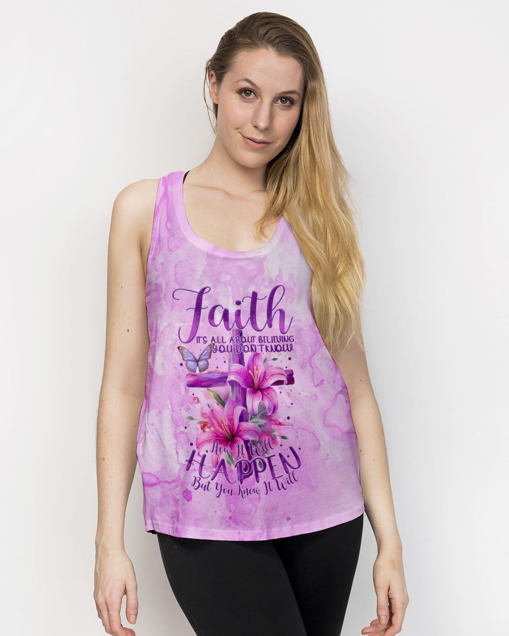 Faith Is All About Believing Women's All Over Print Shirt - Tytm0903241, easychoo.com