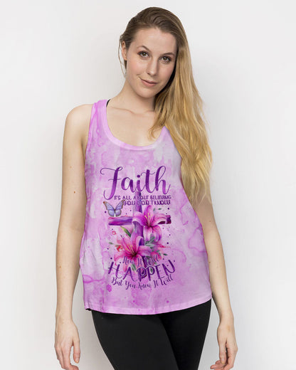Faith Is All About Believing Women's All Over Print Shirt - Tytm0903241, easychoo.com