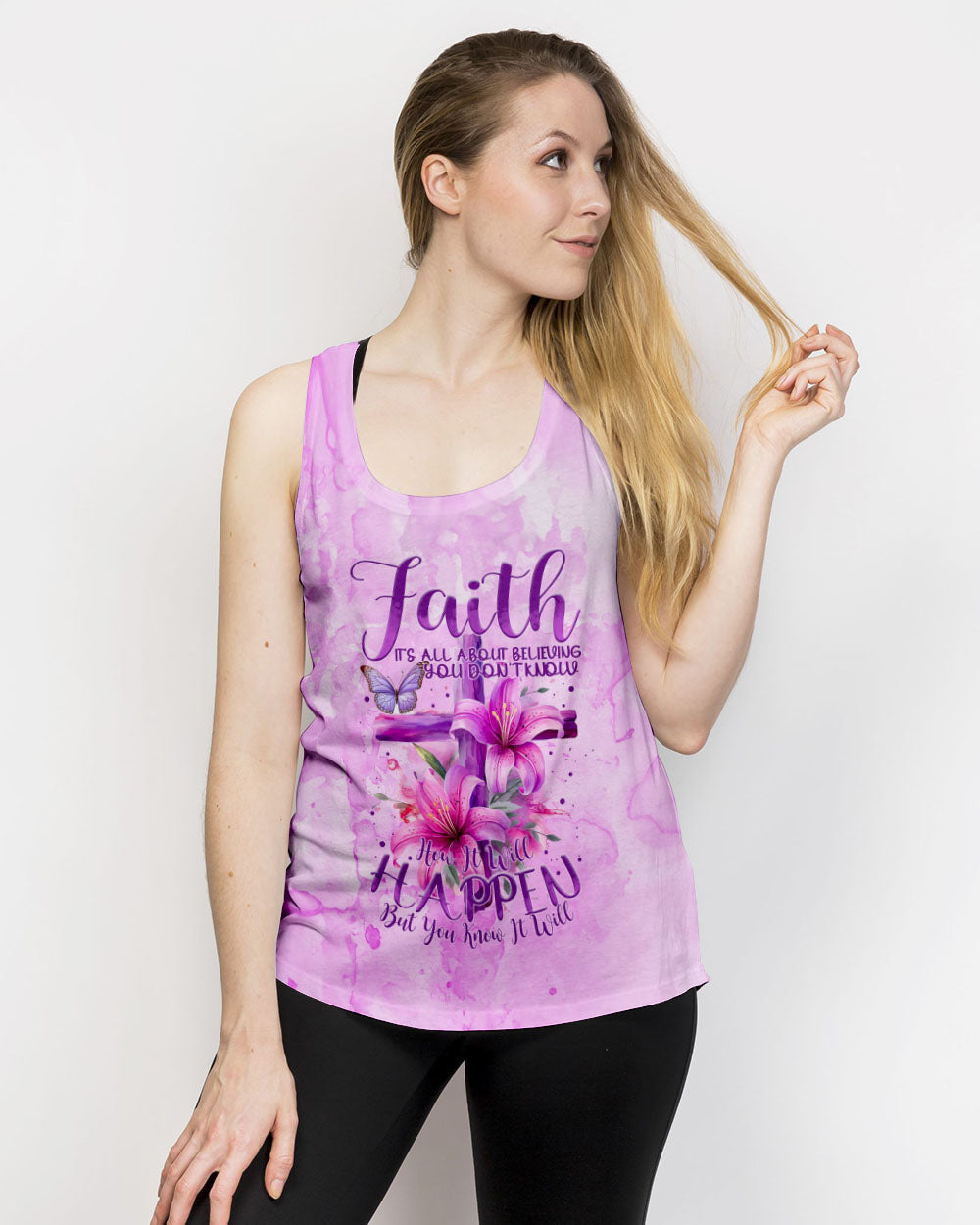 Faith Is All About Believing Women's All Over Print Shirt - Tytm0903241, easychoo.com