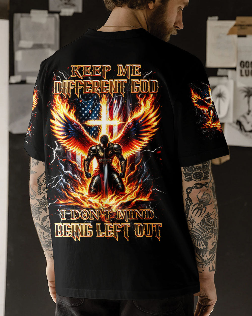 Keep Me Different God Men's All Over Print Shirt - Tlnz0406241, easychoo.com