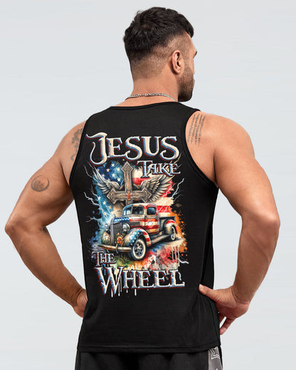 Jesus Take The Wheel Men's All Over Print Shirt - Tytd1811231, easychoo.com