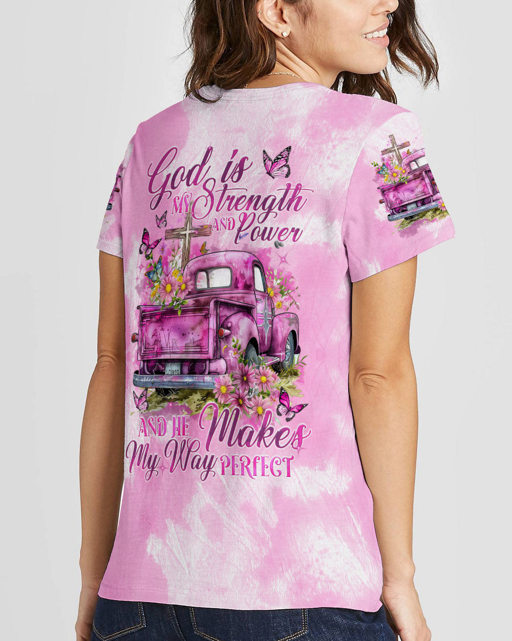 He Makes My Way Perfect Women's All Over Print Shirt - Tytm0403242, easychoo.com