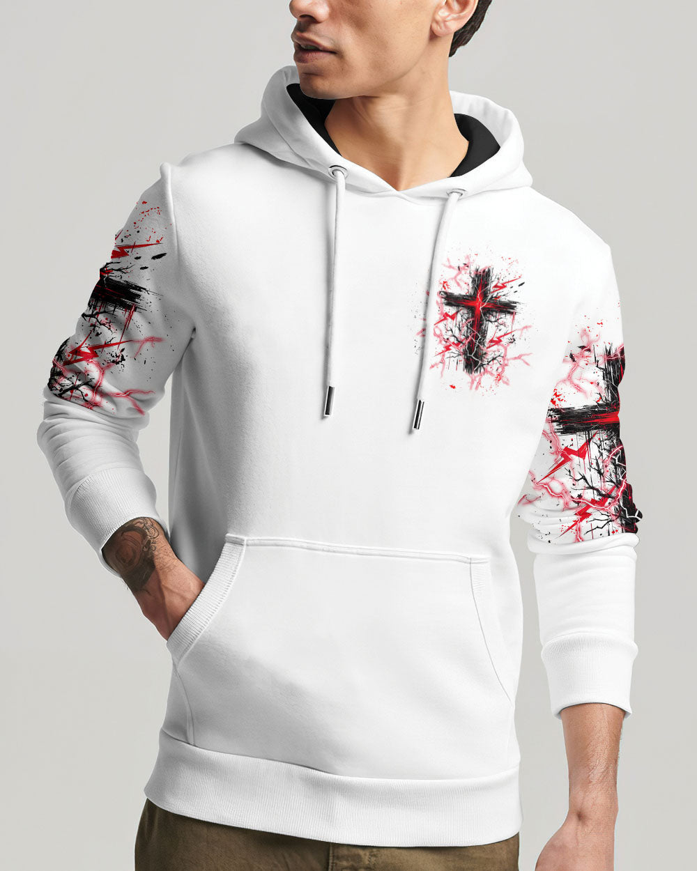 No Matter The Storm Cross Men's All Over Print Shirt - Tltw2705244, easychoo.com