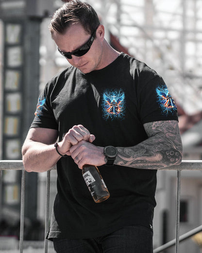 The Devil Caught Me With My Head Down Men's All Over Print Shirt - Yhhn0905244, easychoo.com