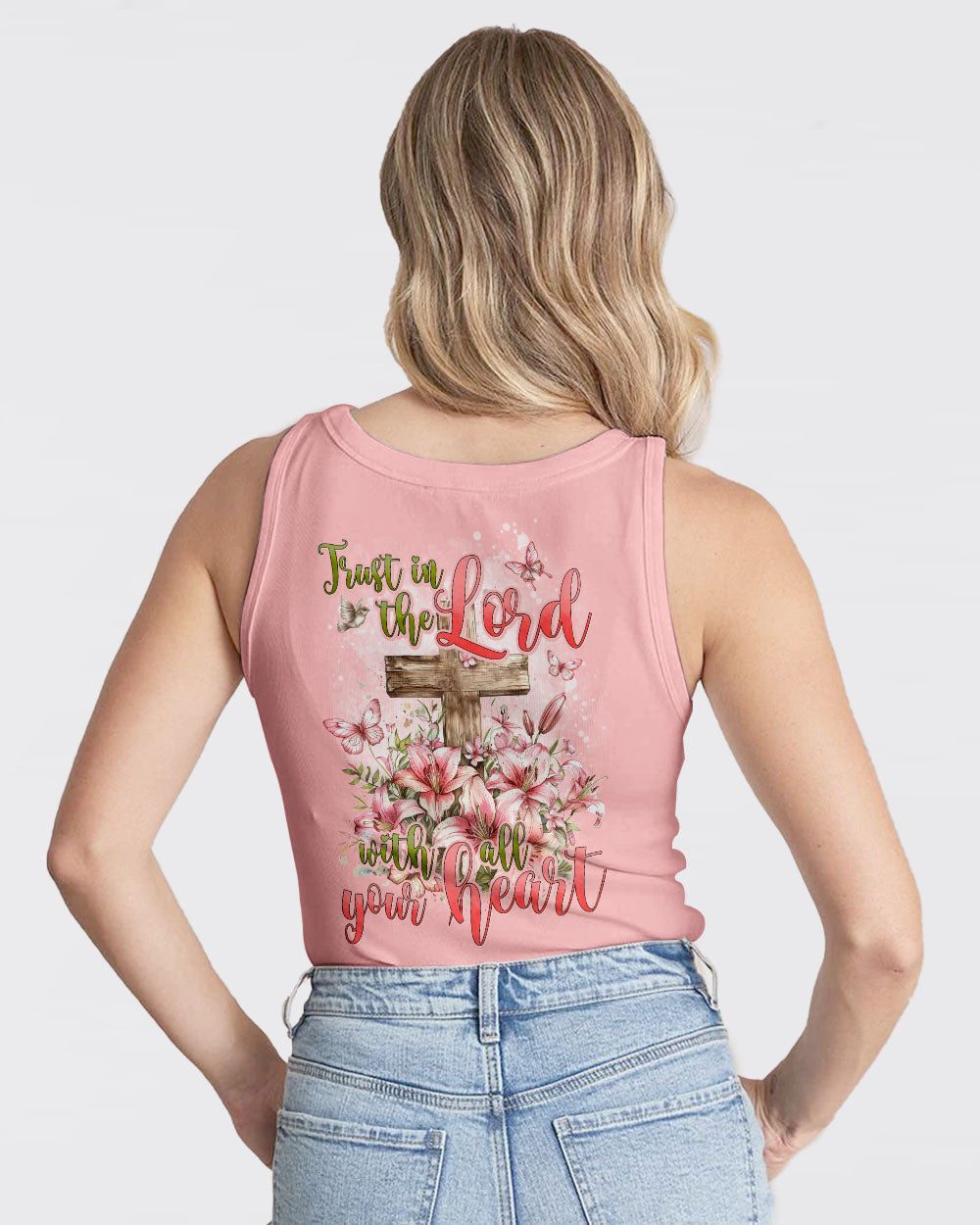 Trust In The Lord With All Your Heart Women's All Over Print Shirt - Tyhi2603241, easychoo.com
