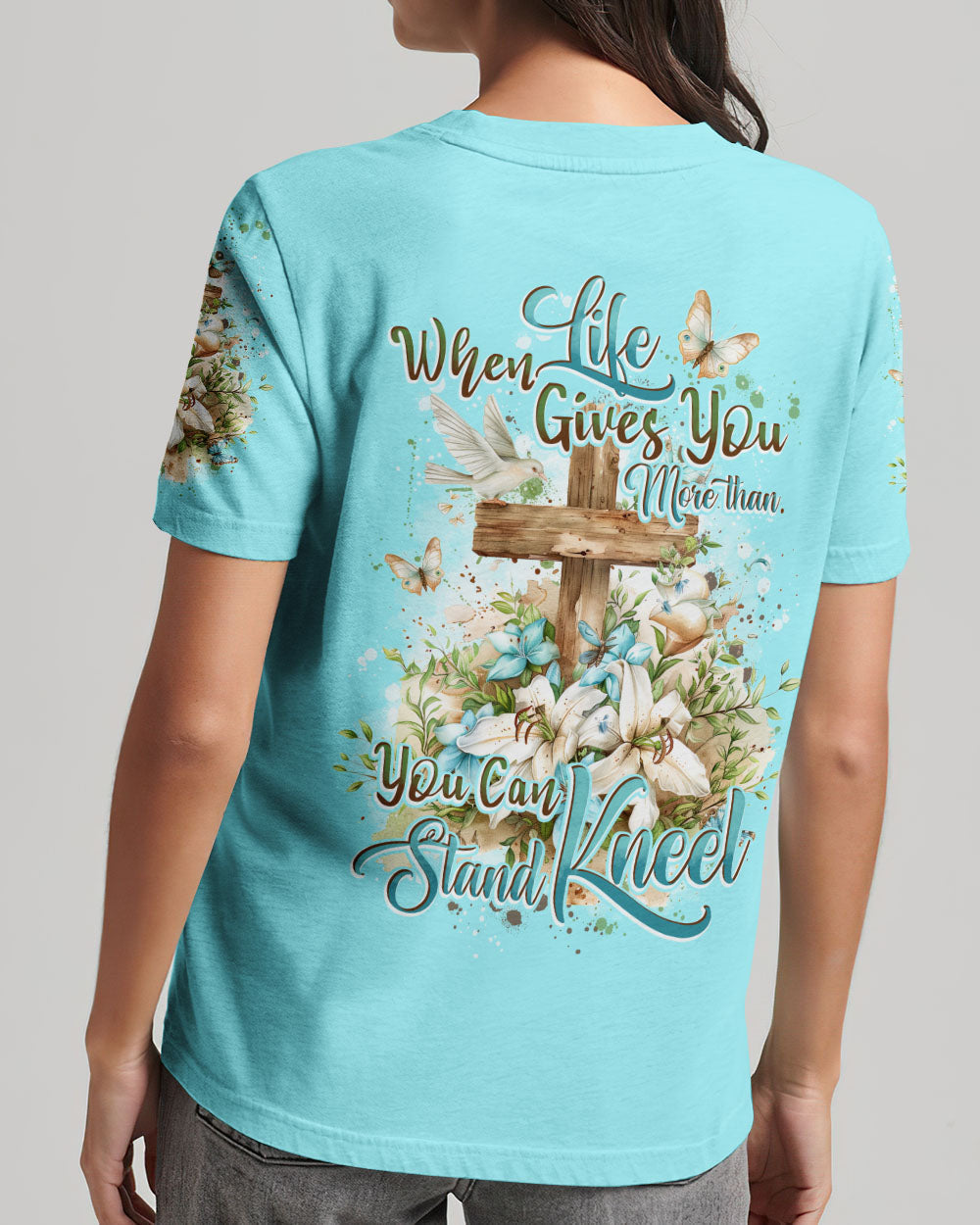 When Life Gives You More Than You Can Stand Women's All Over Print Shirt - Tytd2803246, easychoo.com