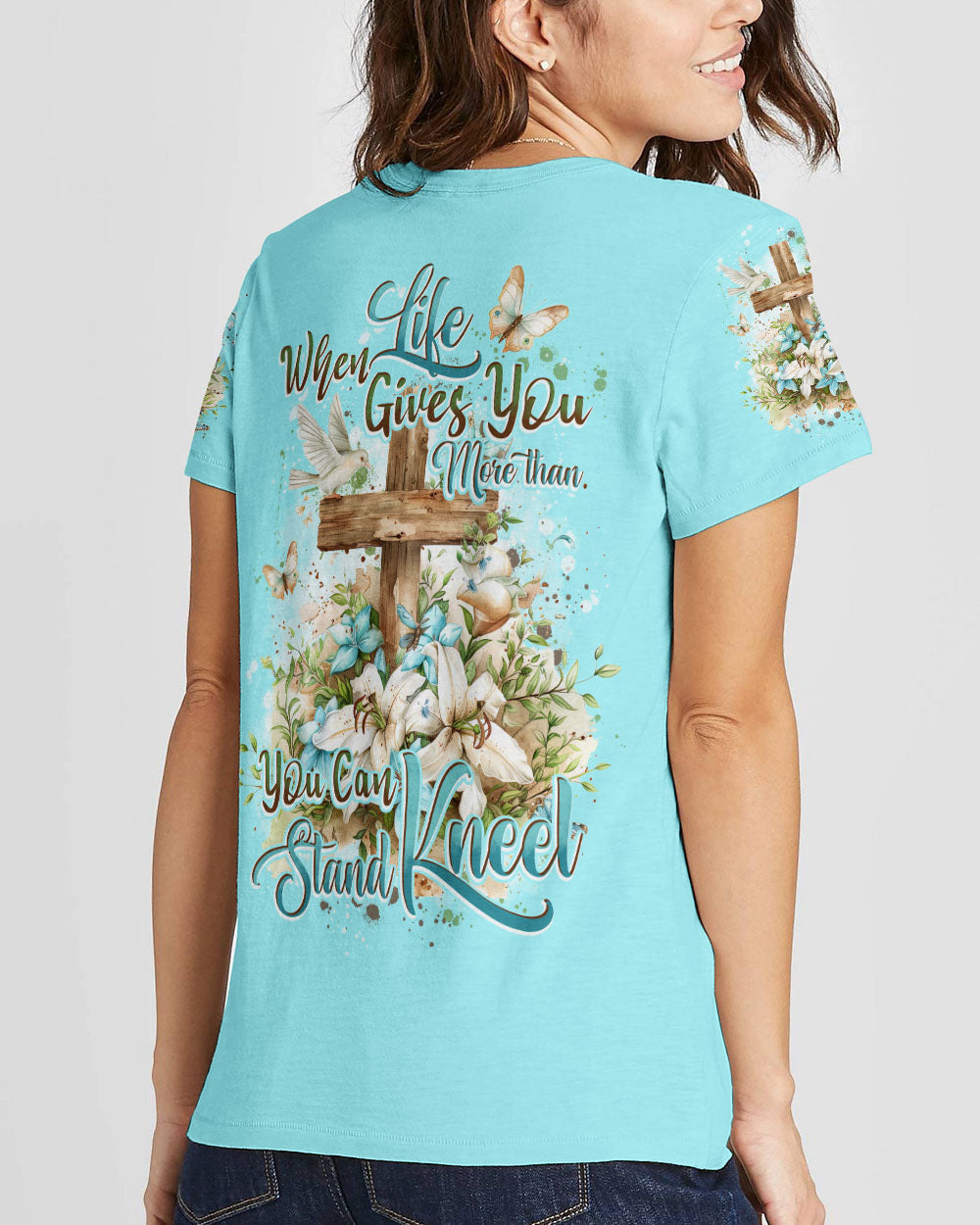When Life Gives You More Than You Can Stand Women's All Over Print Shirt - Tytd2803246, easychoo.com