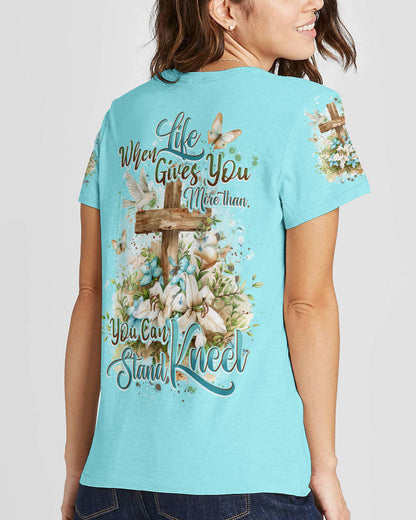 When Life Gives You More Than You Can Stand Women's All Over Print Shirt - Tytd2803246, easychoo.com