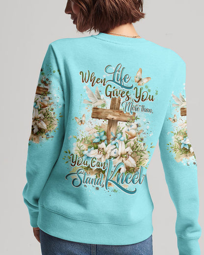 When Life Gives You More Than You Can Stand Women's All Over Print Shirt - Tytd2803246, easychoo.com
