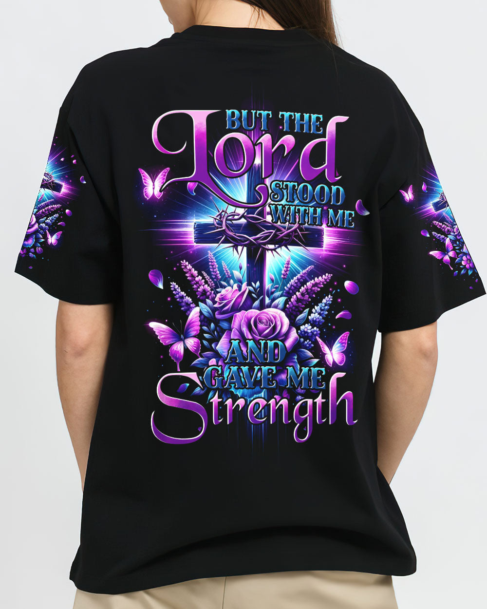 Lord Stood With Me Women's All Over Print Shirt - Tyhi2304243, easychoo.com