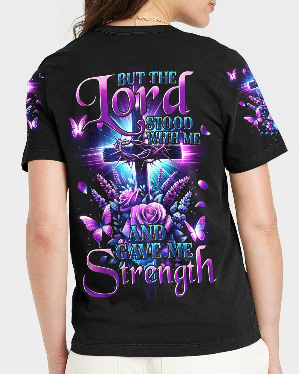 Lord Stood With Me Women's All Over Print Shirt - Tyhi2304243, easychoo.com