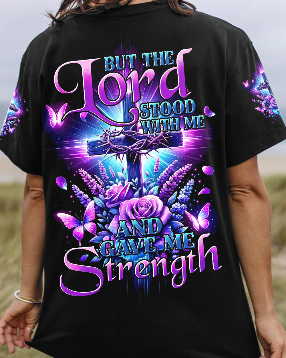 Lord Stood With Me Women's All Over Print Shirt - Tyhi2304243, easychoo.com