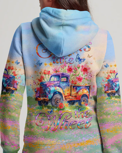 Jesus Take The Wheel Women's All Over Print Shirt - Yhlt1103243, easychoo.com