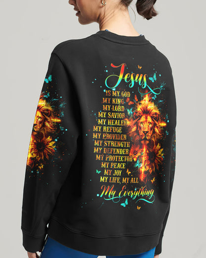 Jesus Is My God My King My Lord Women's All Over Print Shirt - Tltw0904245, easychoo.com