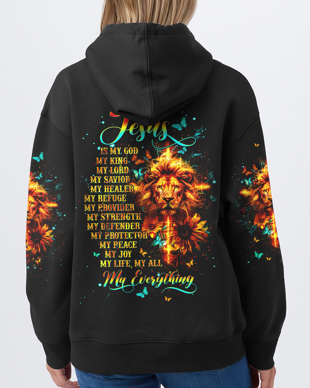 Jesus Is My God My King My Lord Women's All Over Print Shirt - Tltw0904245, easychoo.com
