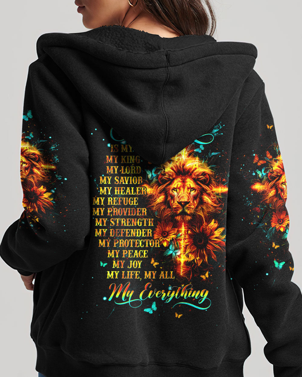 Jesus Is My God My King My Lord Women's All Over Print Shirt - Tltw0904245, easychoo.com