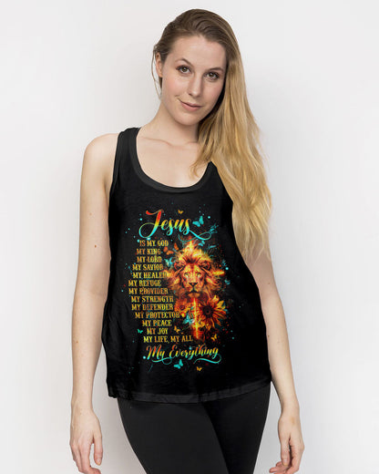 Jesus Is My God My King My Lord Women's All Over Print Shirt - Tltw0904245, easychoo.com