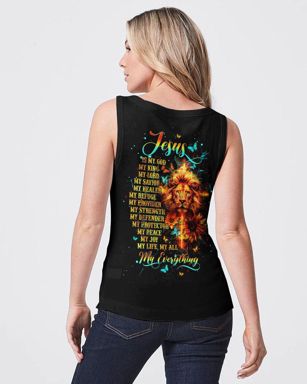 Jesus Is My God My King My Lord Women's All Over Print Shirt - Tltw0904245, easychoo.com