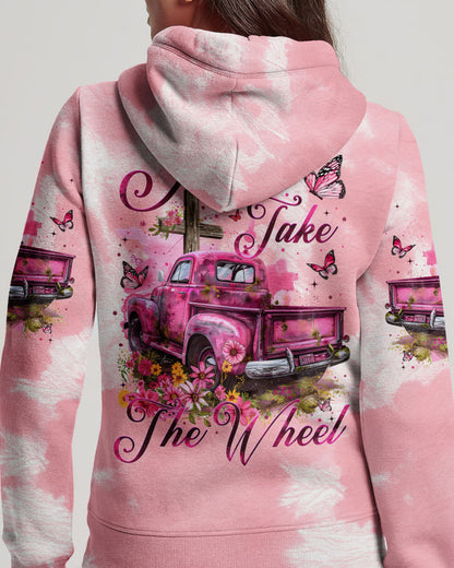 Jesus Take The Wheel Tie Dye Women's All Over Print Shirt - Tytm2902242, easychoo.com
