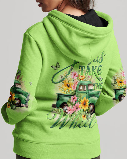 Jesus Take The Wheel Women's All Over Print Shirt - Tytd1612231, easychoo.com