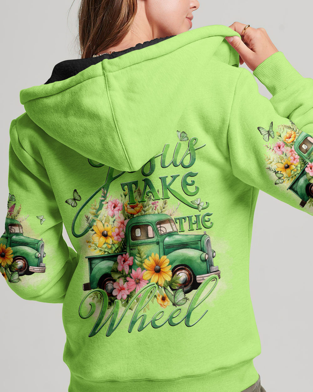 Jesus Take The Wheel Women's All Over Print Shirt - Tytd1612231, easychoo.com