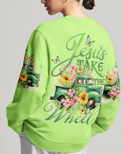 Jesus Take The Wheel Women's All Over Print Shirt - Tytd1612231, easychoo.com