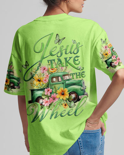 Jesus Take The Wheel Women's All Over Print Shirt - Tytd1612231, easychoo.com