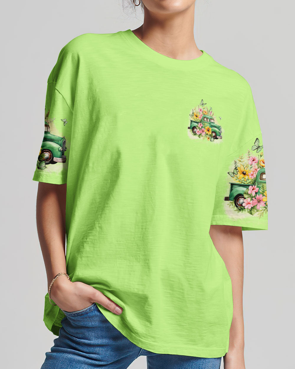 Jesus Take The Wheel Women's All Over Print Shirt - Tytd1612231, easychoo.com