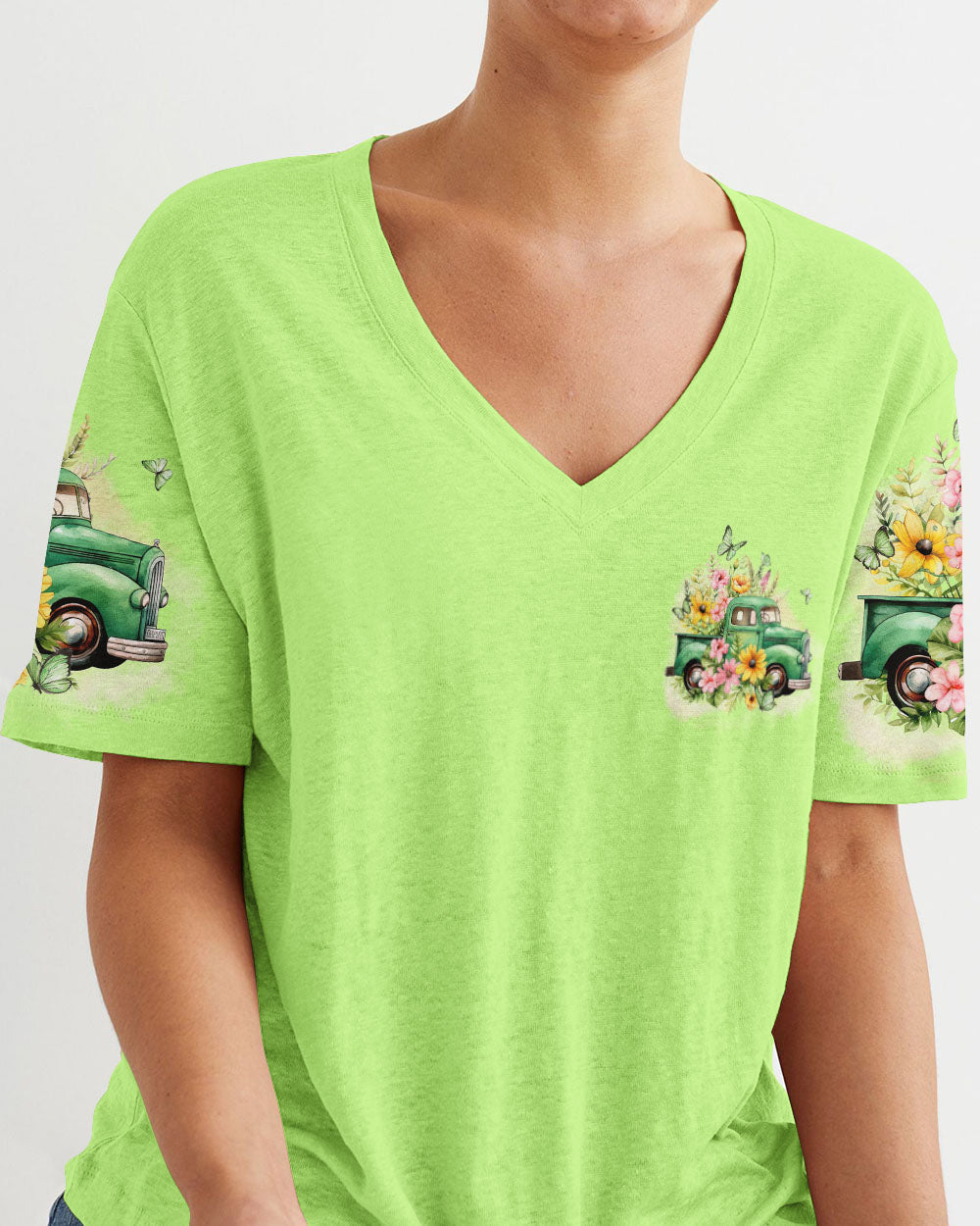 Jesus Take The Wheel Women's All Over Print Shirt - Tytd1612231, easychoo.com