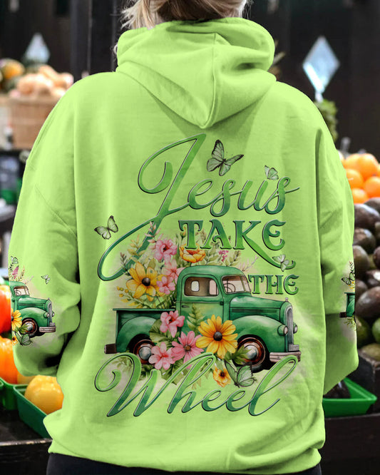 Jesus Take The Wheel Women's All Over Print Shirt - Tytd1612231, easychoo.com