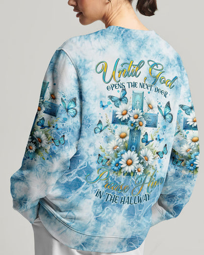 Until God Opens The Next Door Women's All Over Print Shirt - Tltr1502242, easychoo.com