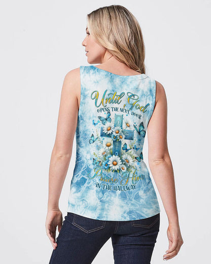 Until God Opens The Next Door Women's All Over Print Shirt - Tltr1502242, easychoo.com