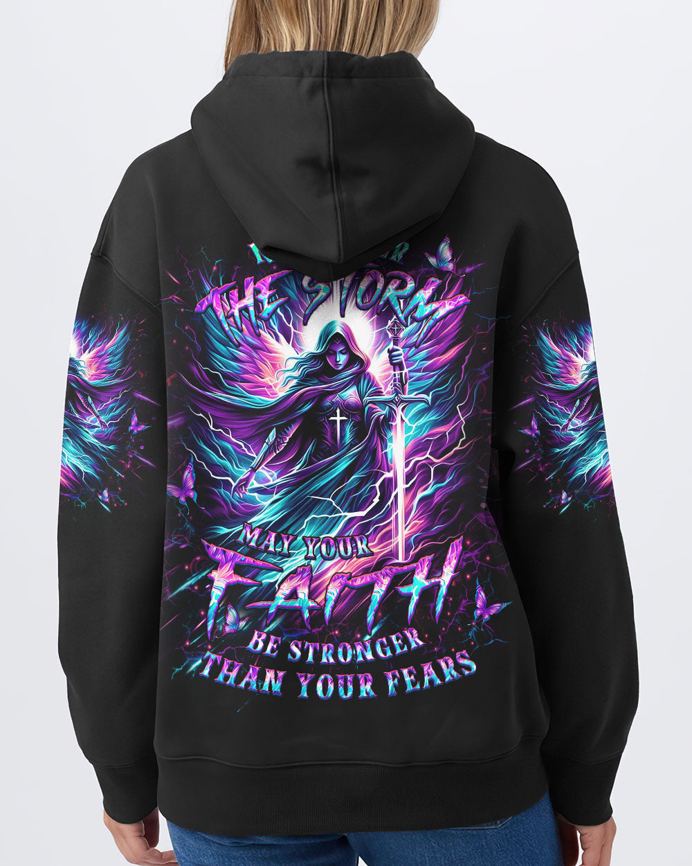 No Matter The Storm Women's All Over Print Shirt - Yhlt1004244, easychoo.com