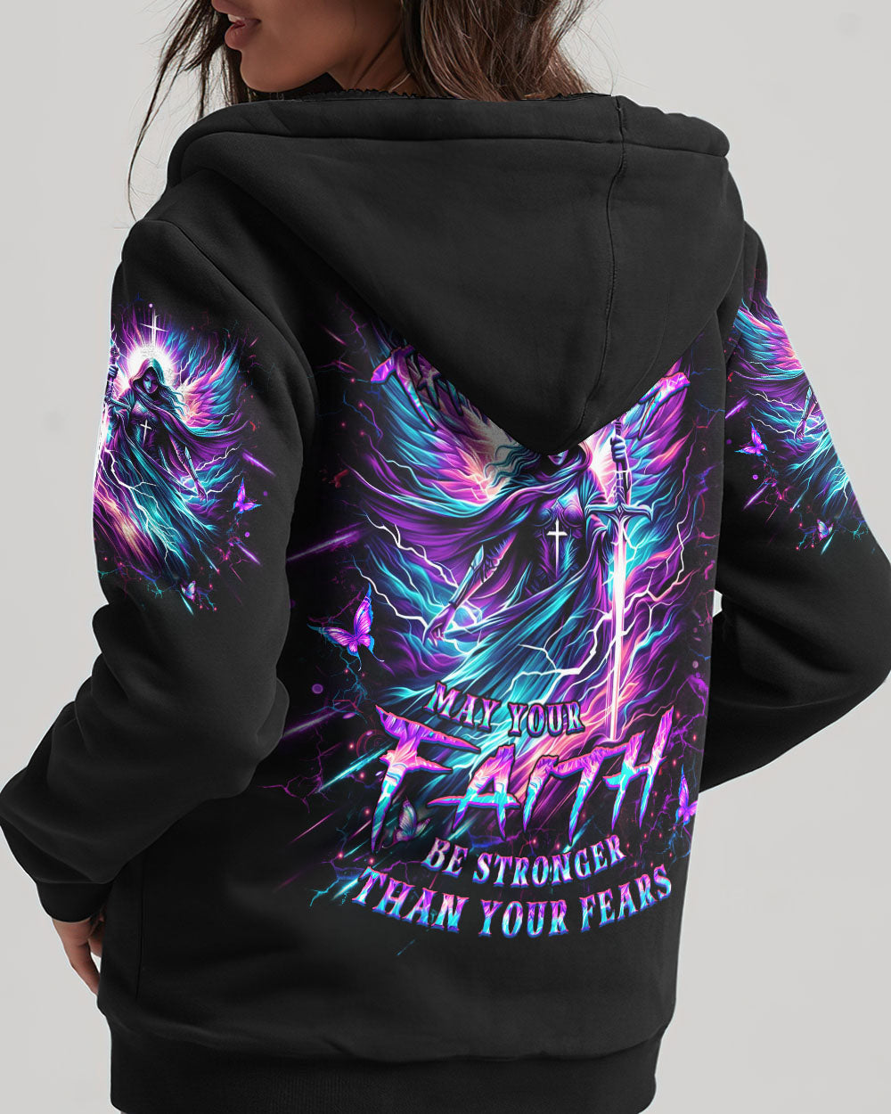 No Matter The Storm Women's All Over Print Shirt - Yhlt1004244, easychoo.com