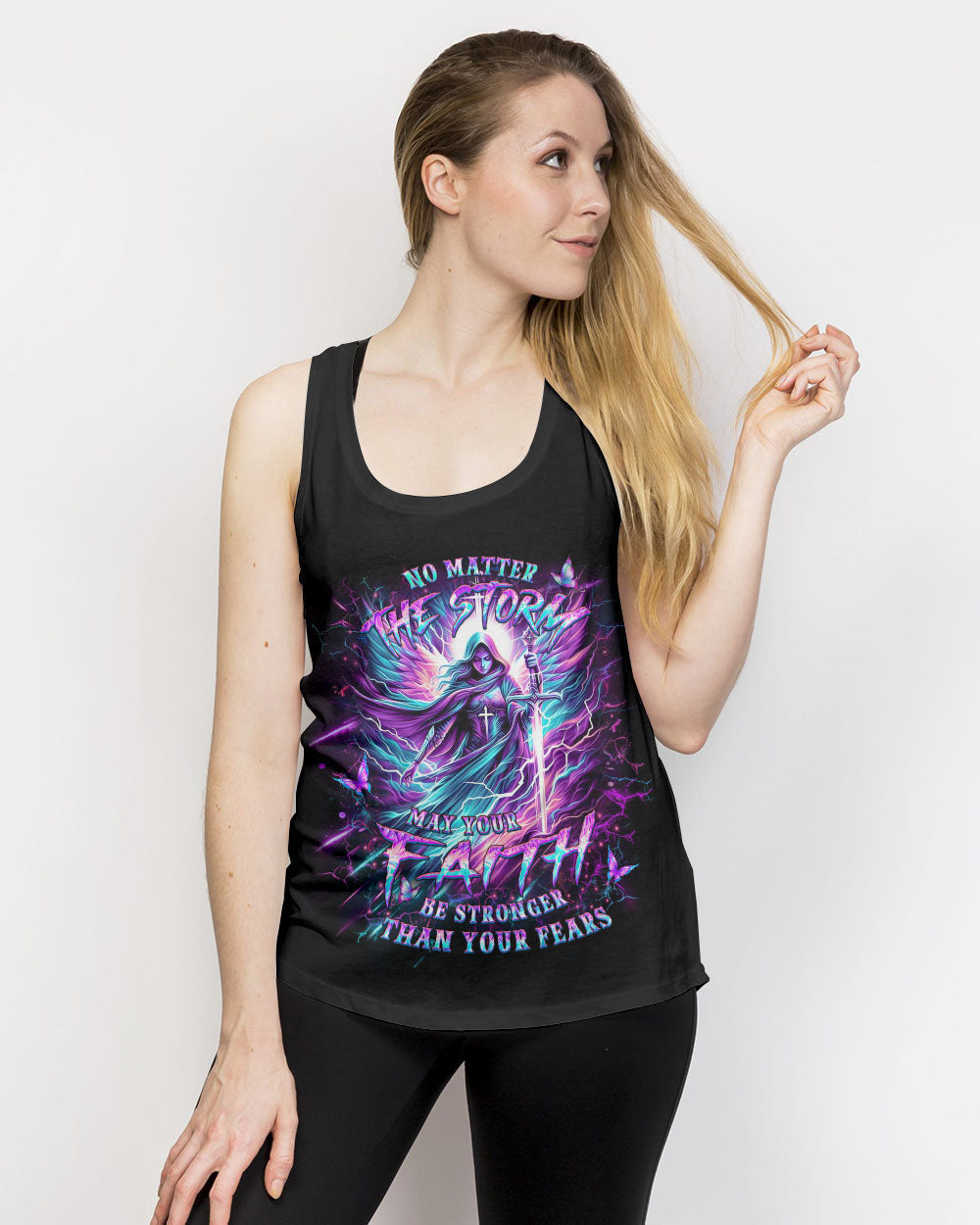 No Matter The Storm Women's All Over Print Shirt - Yhlt1004244, easychoo.com