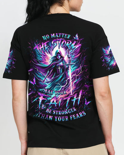 No Matter The Storm Women's All Over Print Shirt - Yhlt1004244, easychoo.com